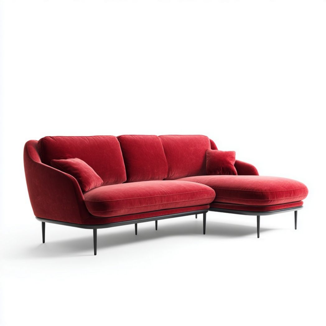 Sofa van stof voor de woonkamer - 200 x 100 x 85