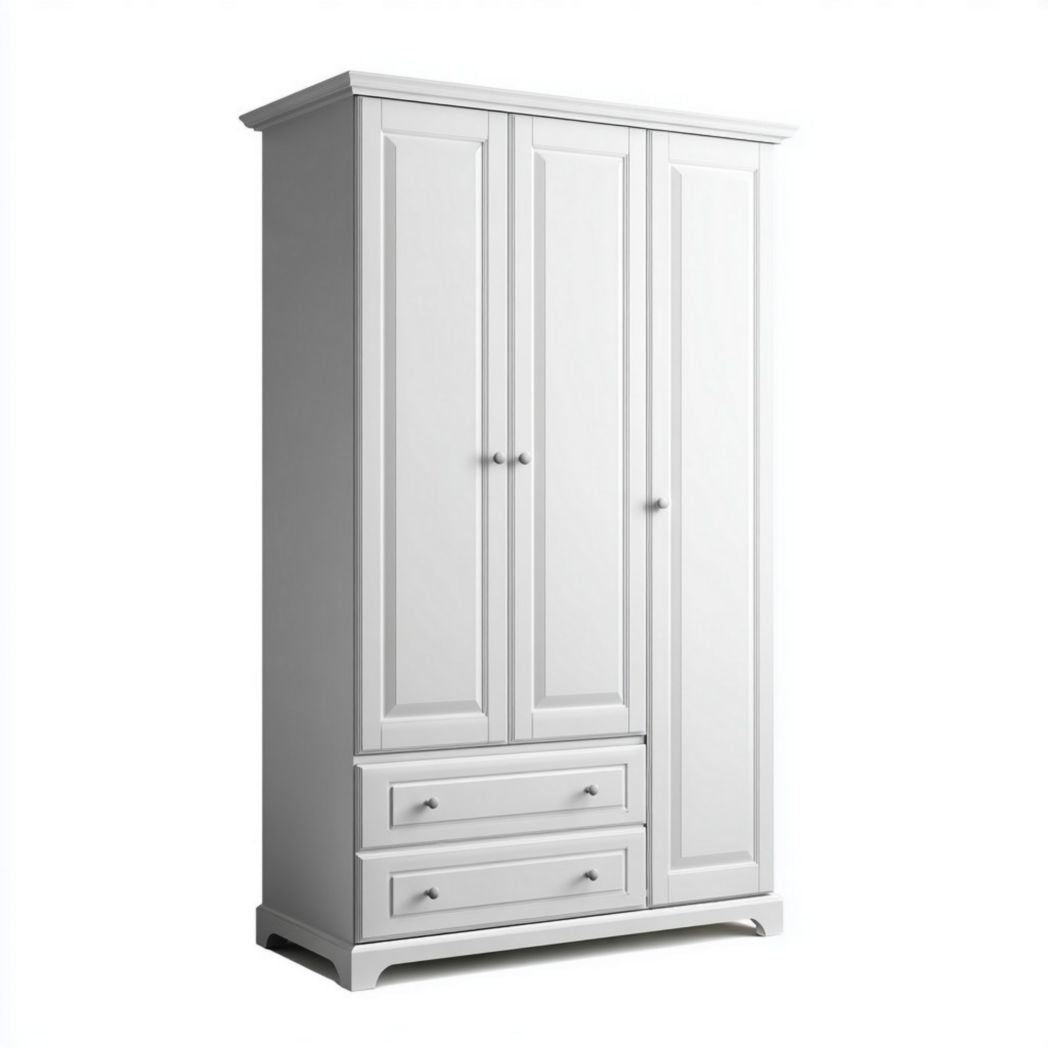 Kast van hout voor opslag in de slaapkamer - 60 x 40 x 200